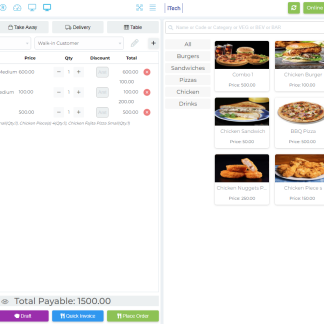 Online Resturant POS