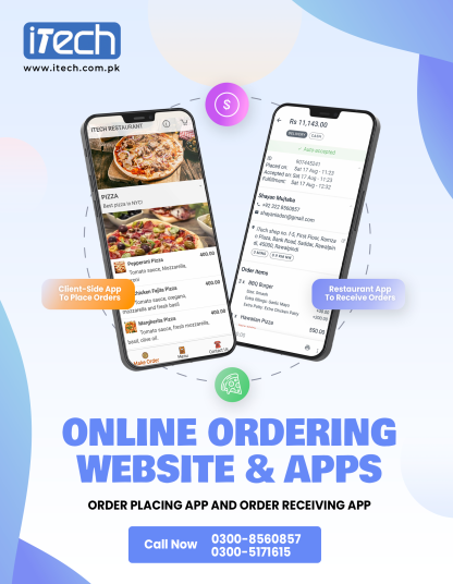 Restaurant Order Receving and Placing App