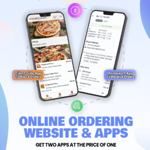 Restaurant Ordering Apps & Website | Order Placing App & Order Receiving App