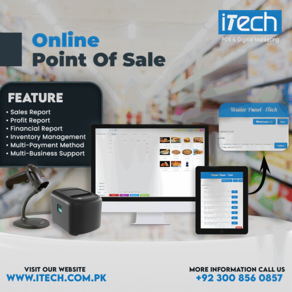 POS Software iTech Restaurant POS | Online POS